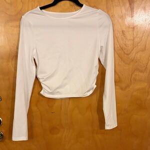 SHEIN Classic White Long Sleeve Tee